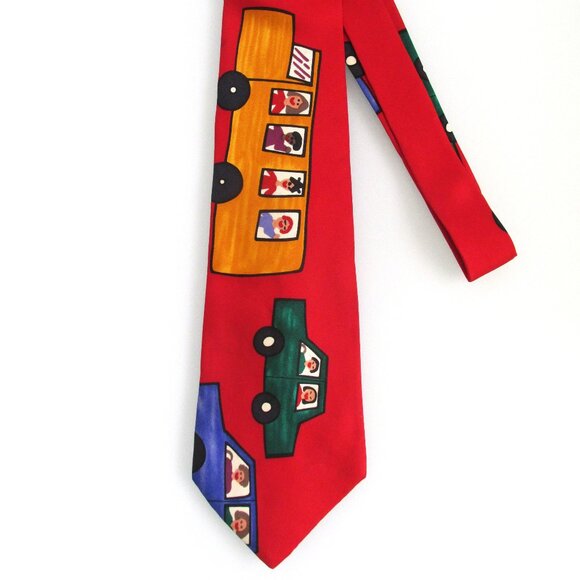 Save The Children Early Men's Silk Tie - Picture 1 of 5